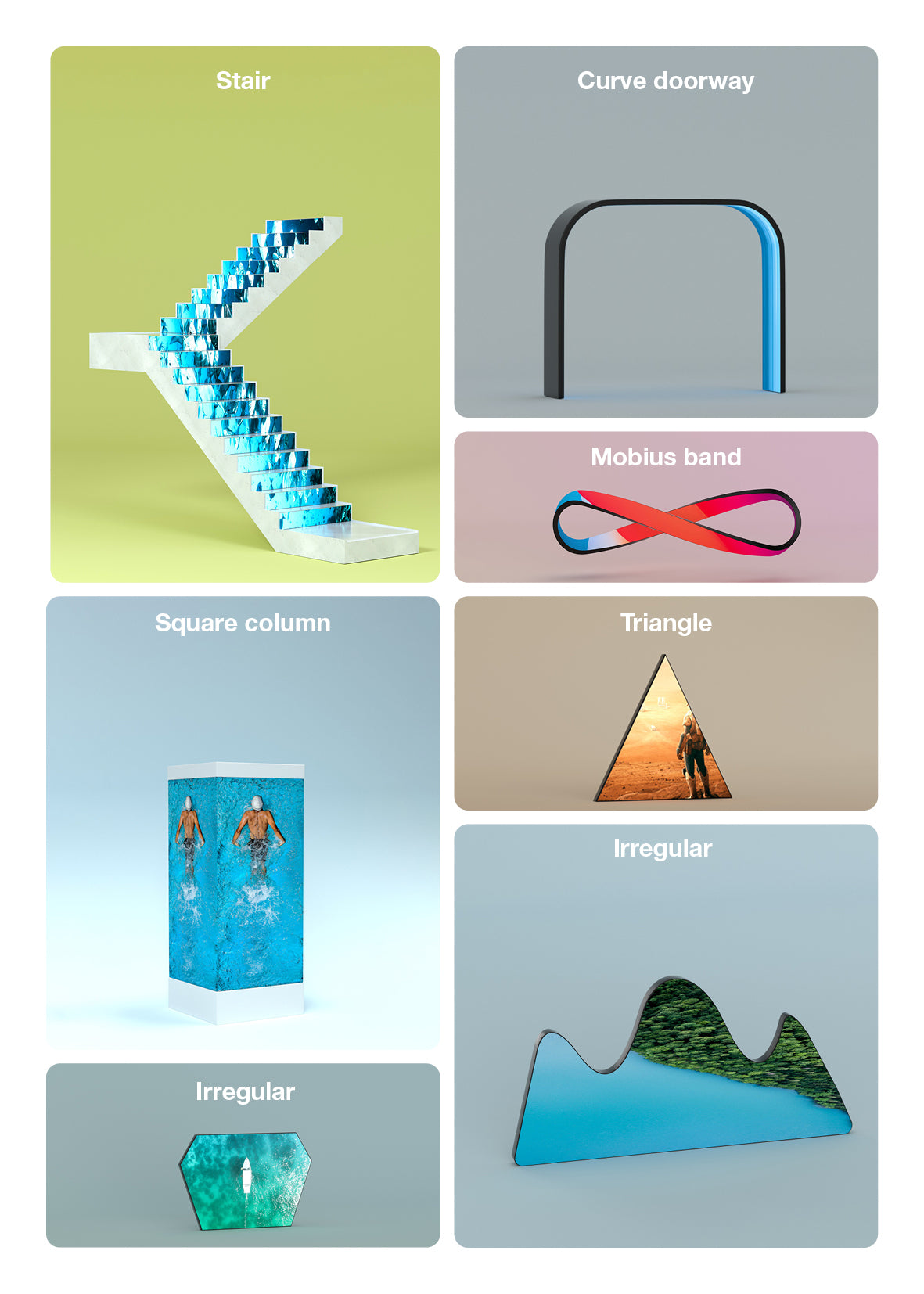 Highly customized indoor & outdoor LED display