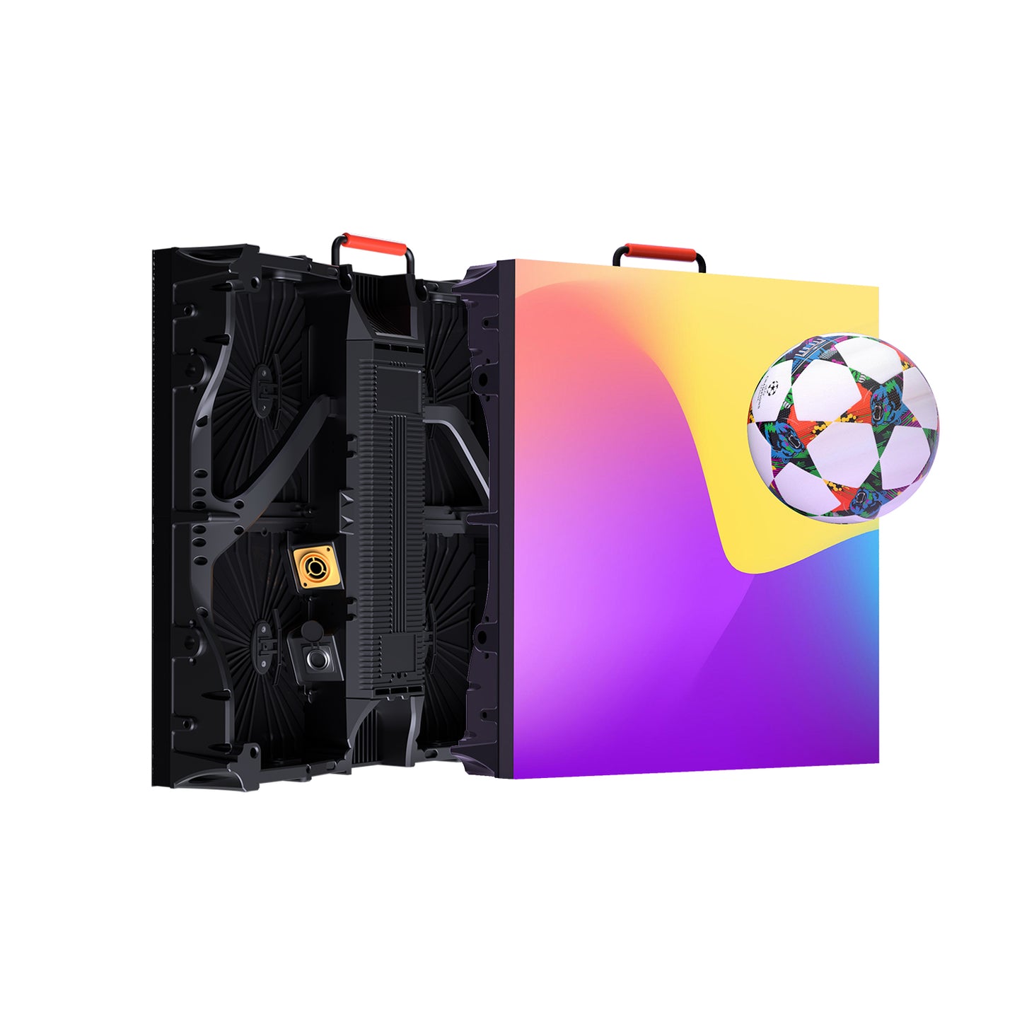 R2 Indoor & Ourdoor Die-casting Surface-glued Rental Display