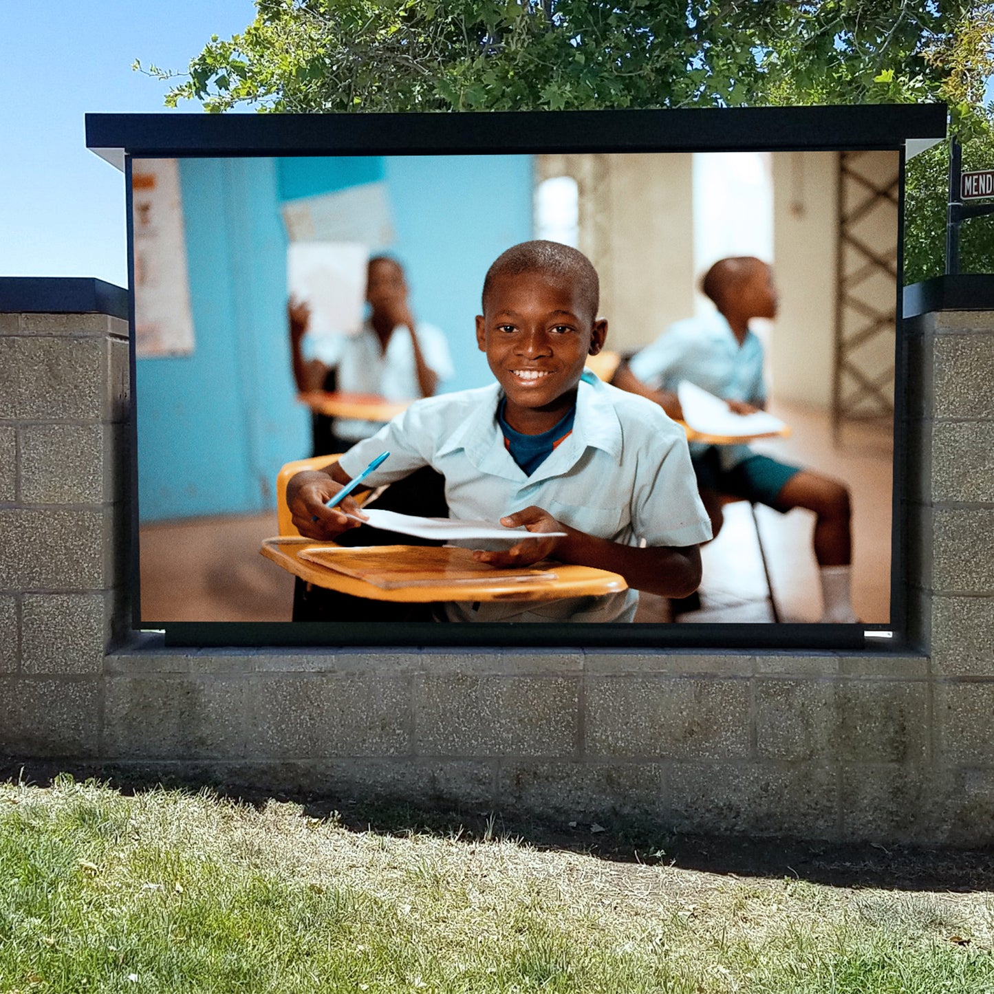 S1 outdoor digital signage and banner