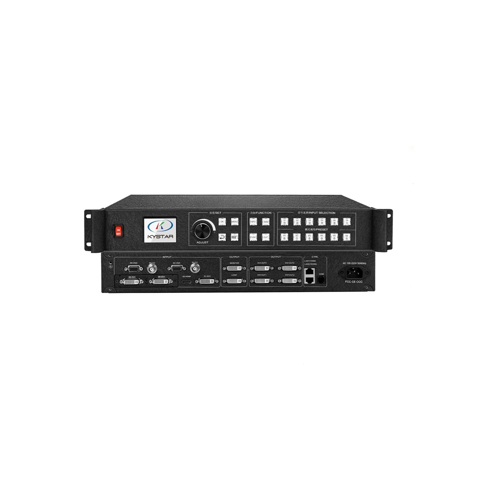 Led Screen Video Processor U4 Multi-Image Splicing LED Screen Video Processor – KENSUN LED