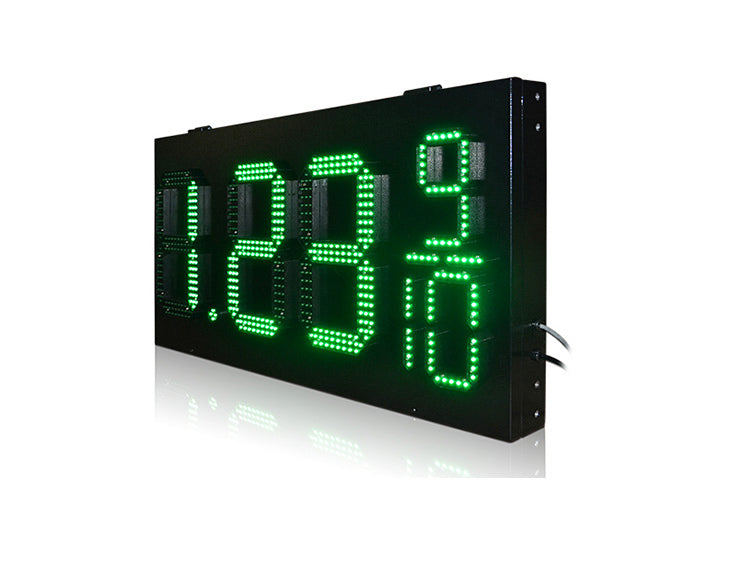 Led Gas Led Sign Battery Green 15inch and 6inch 8.88 9/10 LED Gas Sign – KENSUN LED