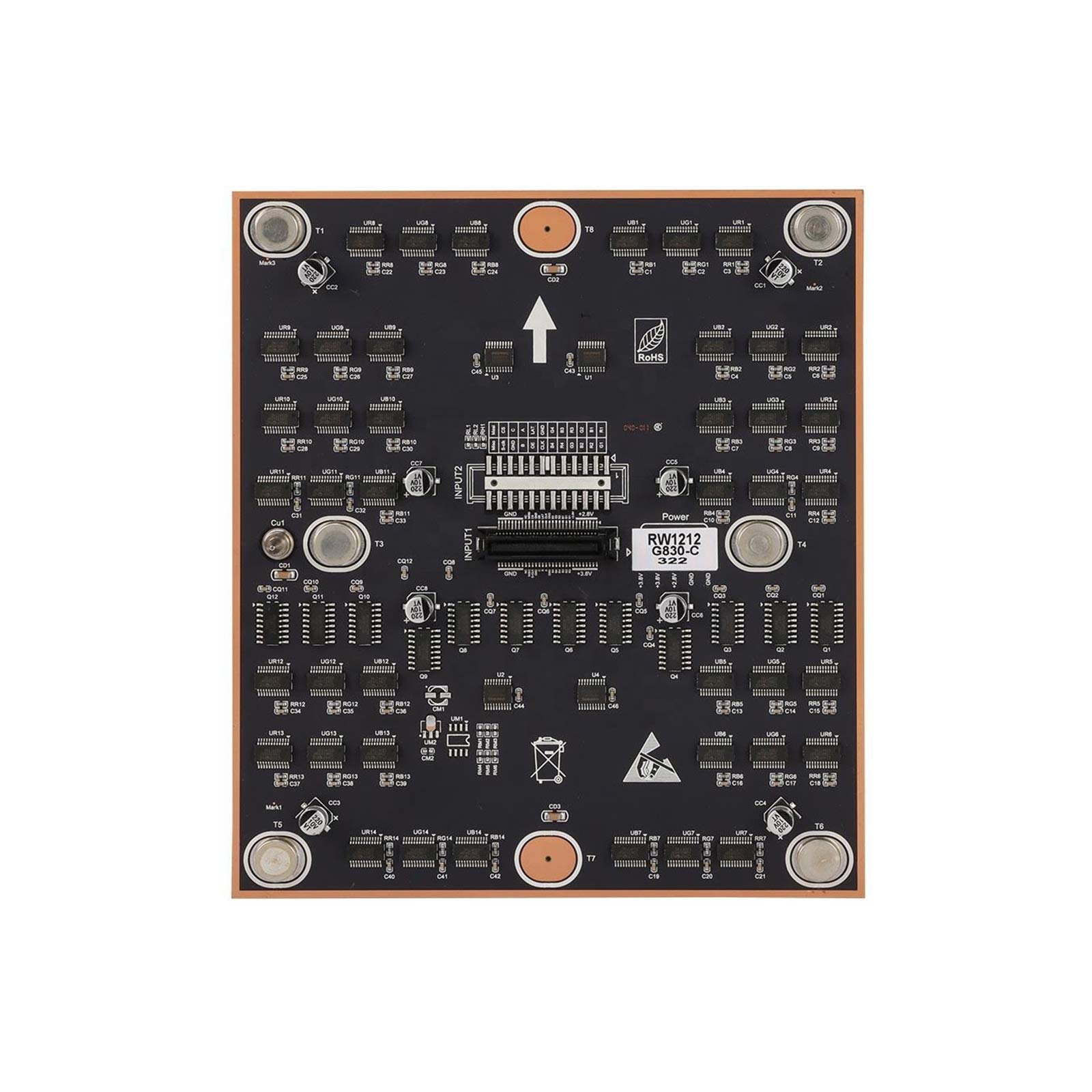 P1 875 Led Module P1.875 Indoor RGB 150x168.75mm Front Service LED Module – KENSUN LED