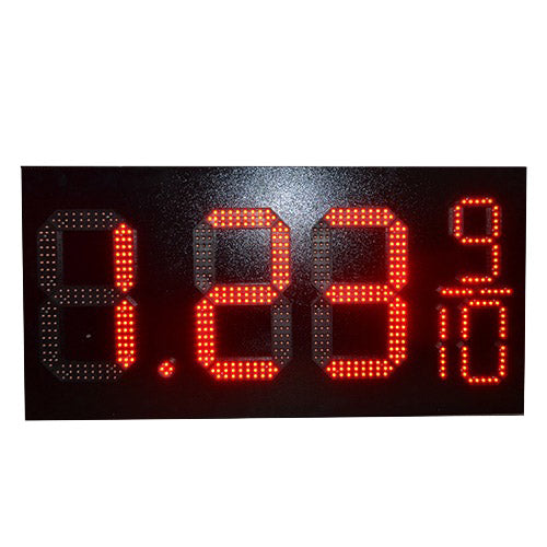 Red 12inch and 6inch 8.88 9/10 LED Gas Sign