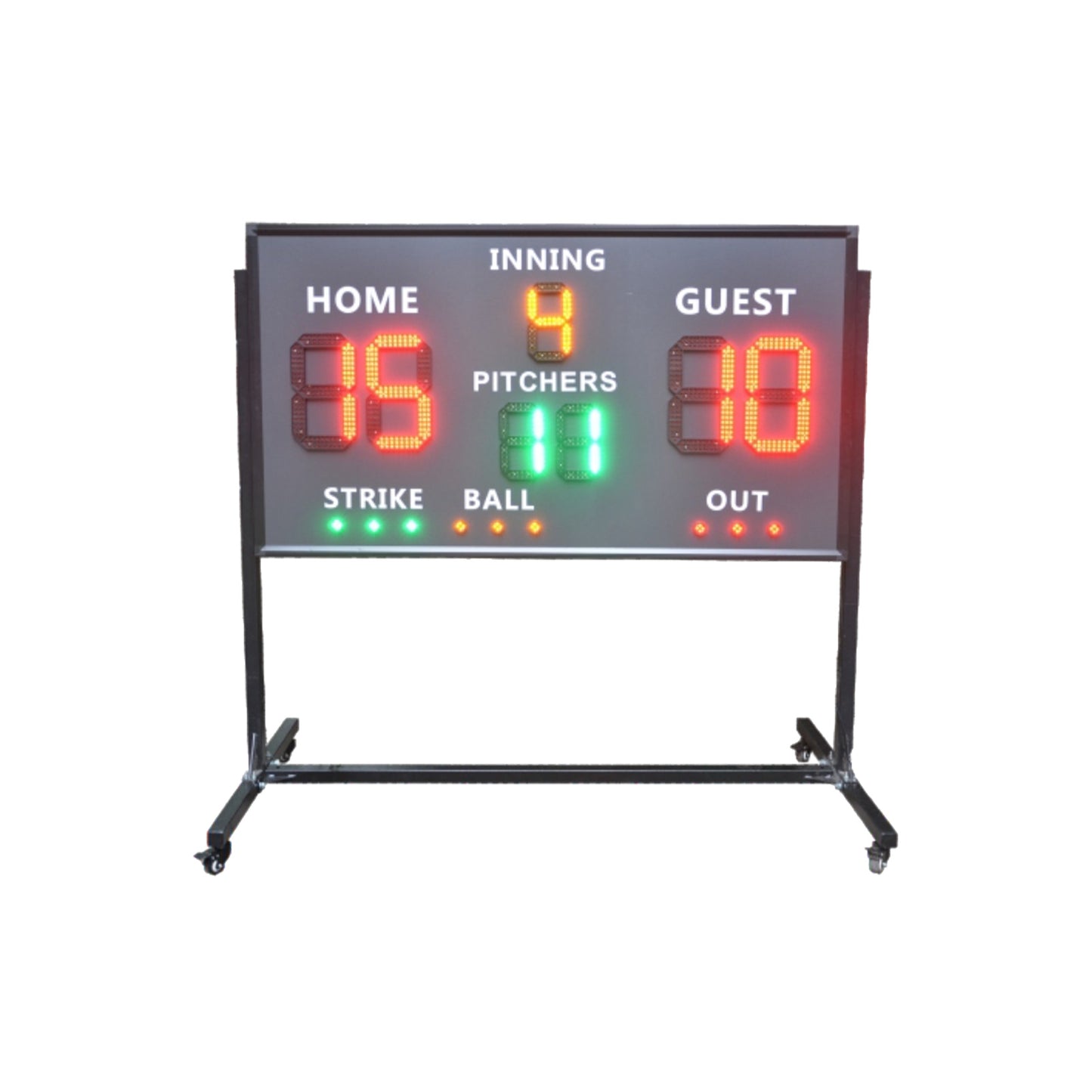 Basketball Sports LED Scoreboard 1600x900x75mm