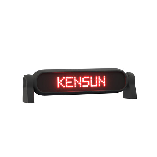 Mini car-mounted variable  message LED display