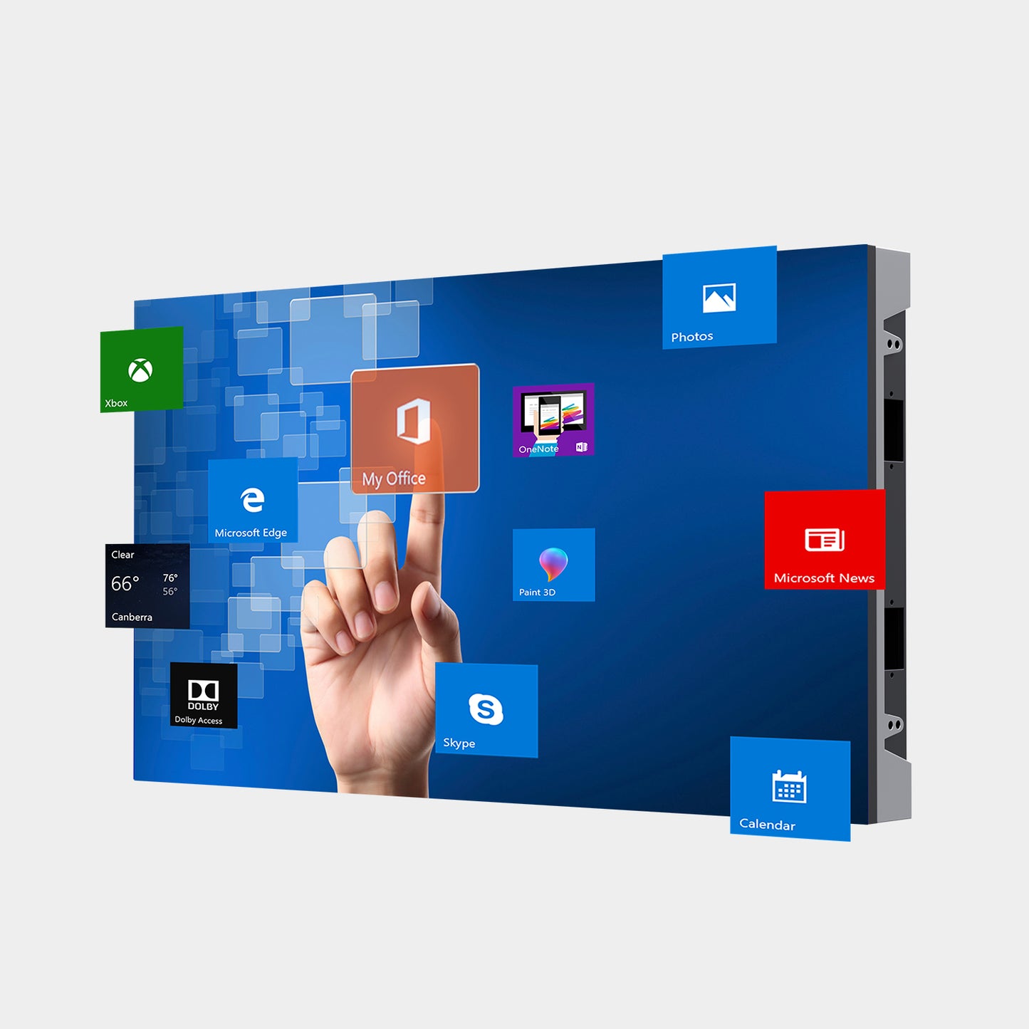 U1 indoor vibrant interactive touch LED display